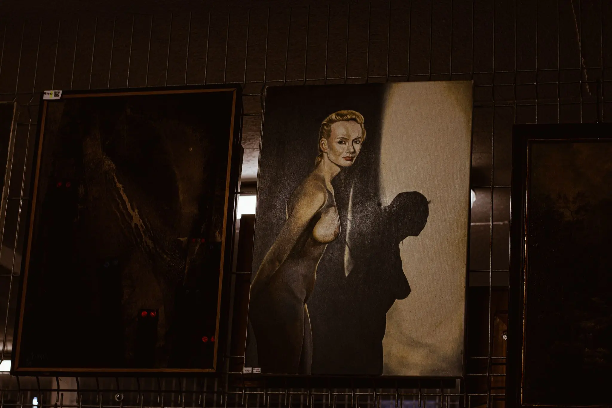 Portret kobiecy - olej na płótnie